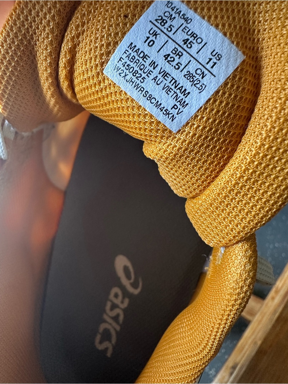 Asics Gel Resolution X Cream/Deep Ocean Men's Shoes - Picture 7 of 7